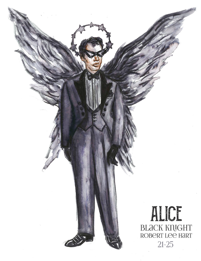 Alice costume sketch