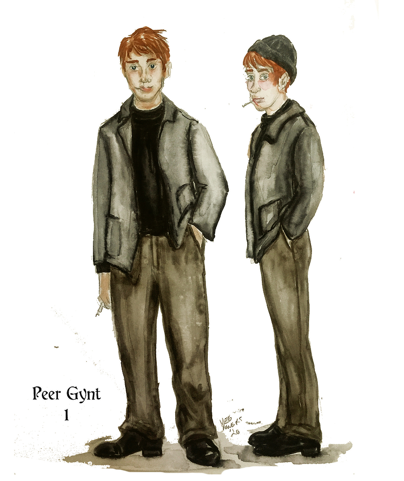 Peer Gynt conceptual illustration